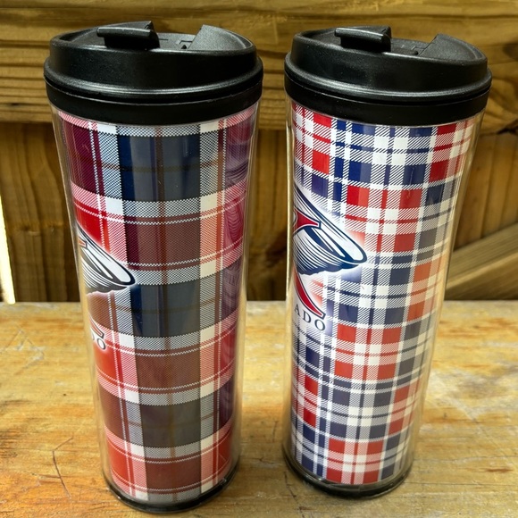 Set of 2 King University K Tornados ThermoServ Insulated Travel Tumblers 16oz - Picture 4 of 8